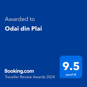 Premiu Booking.com Traveler Review Awards 2024 pentru Odai din Plai